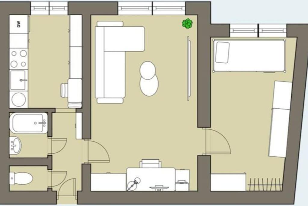 Vienna: Cozy 2-Room Apt. Exteriör bild